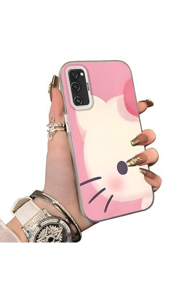ucuc Samsung Galaxy S20 Fe 4G/5G Compatible Hard Acrylic Back Silicone Edge L...