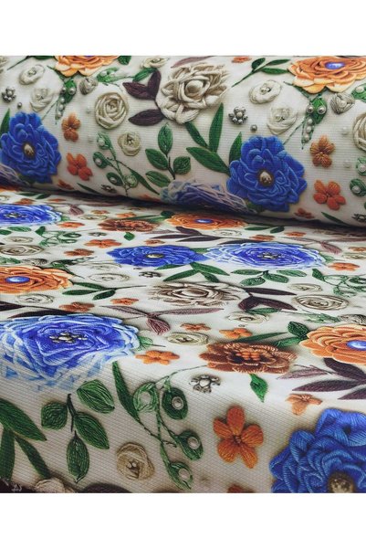 BEREKET PERDE 150 Cm Eninde Raşel Kumaş Sofra Bezi Masa Örtüsü 200X150 Ölçüle...