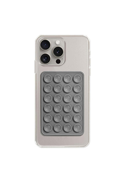 Techsuit Suport de birou pentru telefon (ST-PAD), Ventuză pentru selfie-uri, ...