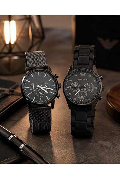 SPECTRUM PREMİUM Men's Wristwatch 2-Piece Advantage Pack
