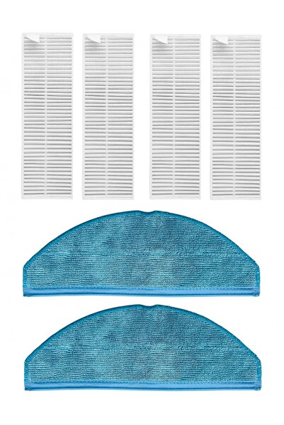 Rovexa 4 Hepa Filters Compatible with Philips 7000 Series Homerun Aqua 2 Mop ...