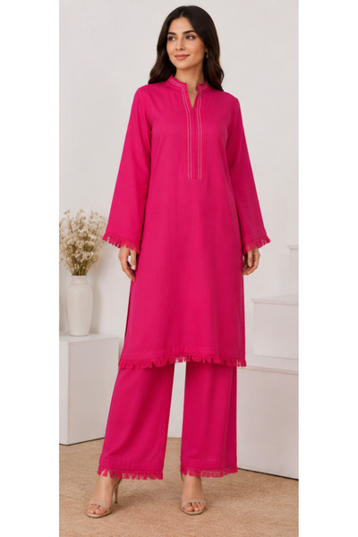 6TEEN Hot pink 2-piece suit