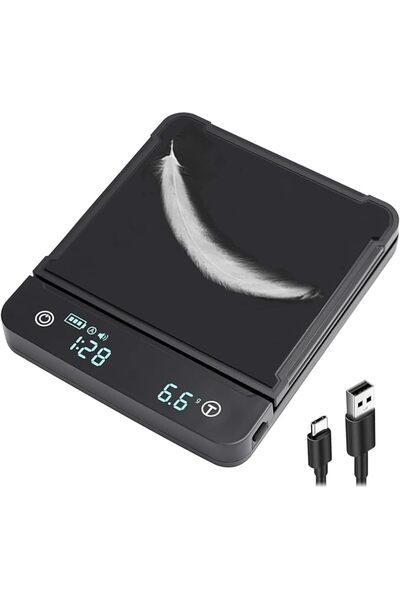 GENERAL Nalakal Digital Coffee Scale with Timer, High Precision Food Scale 0....