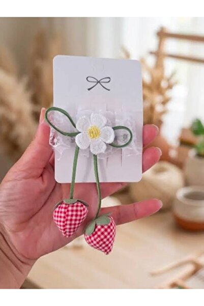Ugly Duck Pofuduk Strawberry Clip Clasp - Red White Std Red White