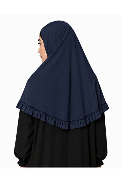 Linda Hijab Ladies Ruffle Trim Hijab – Elegant Modest Headscarf for Women