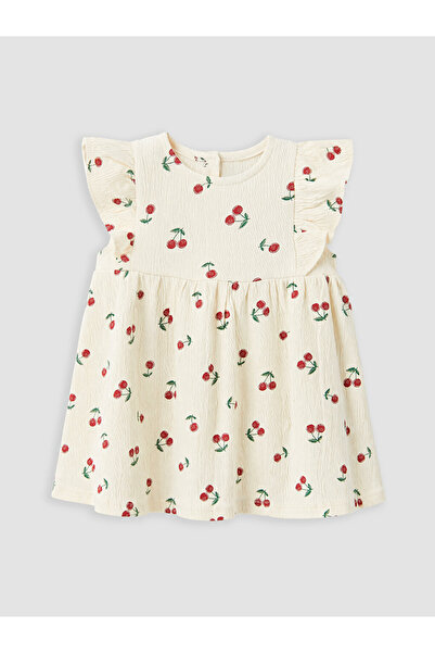 LC Waikiki Rochie Ecru fetita