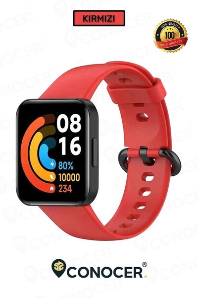 CONOCER Xiaomi Redmi Watch 2 Lite Uyumlu Kordon Akıllı Saat Bileklik Kordonu ...