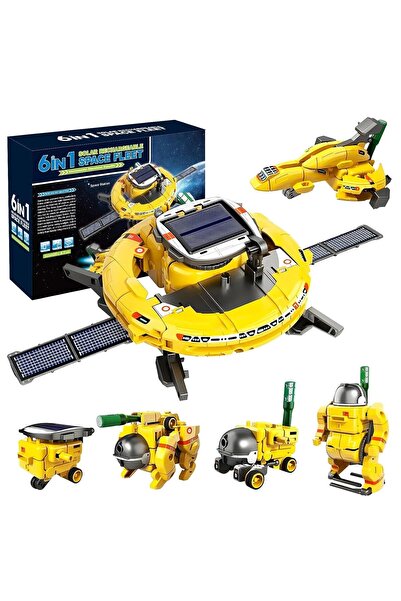 sallma Set educativ robot solar 6 in 1 de construit, explorarea spatiului, de...