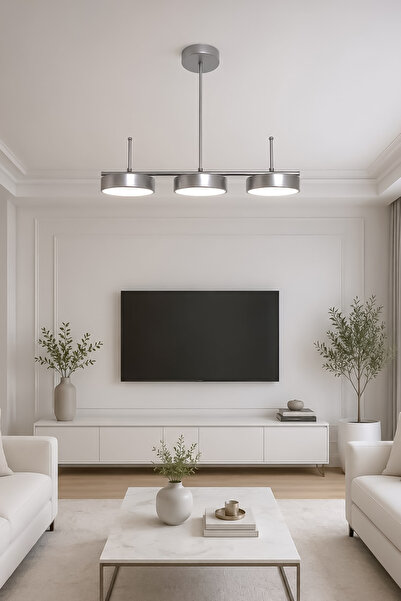 Turanconcept Çello Led Modern Tasarım 3 Renk Işık Seçenekli Enerji Tasarruflu...
