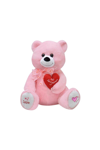 Selay Oyuncak 1030P Selay, Soft Bear 50 cm Pink