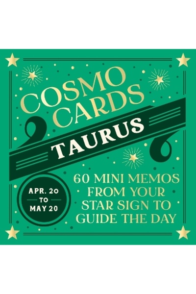 Chronicle Books Cosmo Cards: Taurus: 60 Mini Memos from Your Star Sign to Gui...