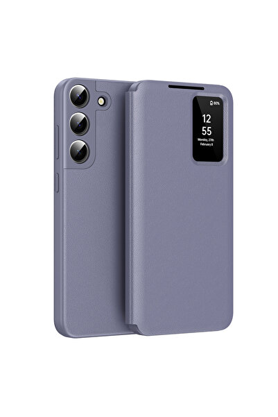 Techsuit Калъф за Samsung Galaxy S22 Plus 5G, серия SmartView, противоударна ...