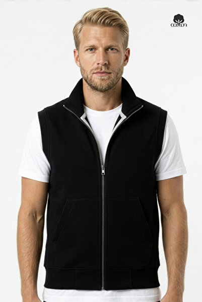 Cottonland Men's Santo Regular Cut, Thick, Non-Padded, Three-Thread, Zippered...