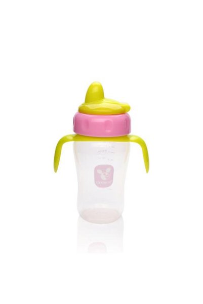 Cangaroo Ποτήρι εκπαίδευσης με λαβές TC5017 270ml Ροζ