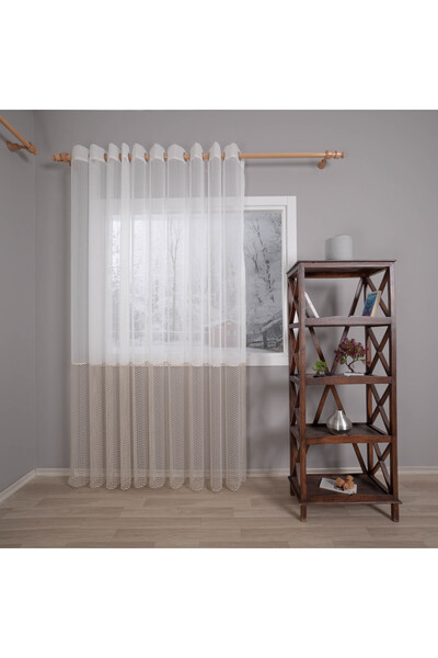 Premier Home Еверест 16203 Броде Тюлена завеса специален размер 260X260 с 1x2...