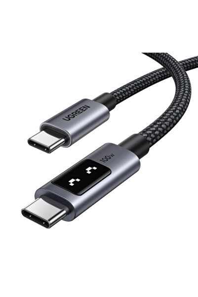 Ugreen Cablu 35512 USB-C 100W 2m gri impletit