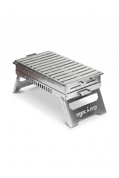 EgeCamp ® Flipfire Pro Ultra Katlanabilir Paslanmaz Mangal