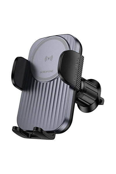 Borofone Suport auto cu încărcare wireless (BH221), Încărcare rapidă, 15W, Pr...