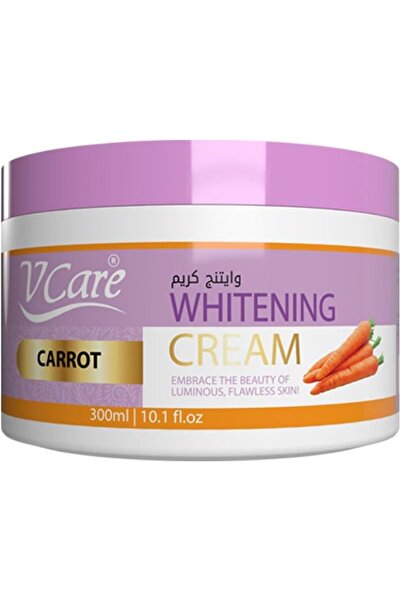 vcare Ve Care Carrot Extract Whitening Cream 300ml Silky Non-Greasy Trial