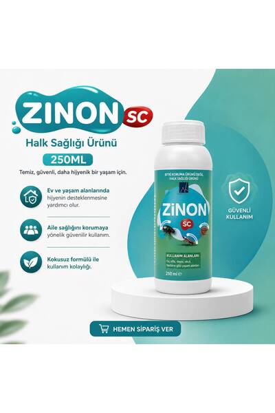 Aydın Kimya ZİNON SC 250 Ml - Tahta Kurusu ve Hamamböceği Kokusuz Etkili %100