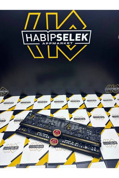 Habipselek AppMarket Muhtarlara Özel Pleksi Plakalık ( ARAÇ PLAKALIĞI )