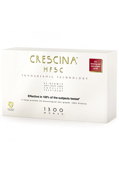 LABO Терапия против косопад 1300 Crescina HFSC Transdermic, За жени, 10+10 ам...