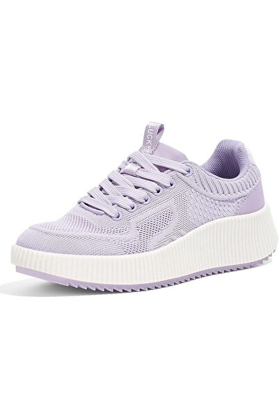lucky step Lucky Step Women's Thick Sole Sneakers with Rhinestone Fashionable...