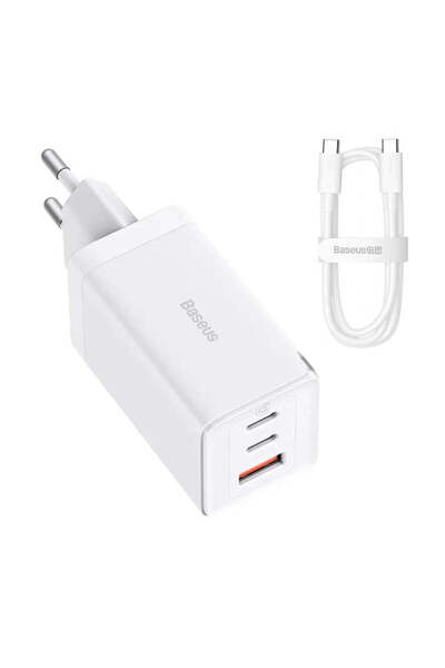 Baseus Încărcător de rețea GaN5 Pro (CCGP120202), Cablu Type-C inclus, Încărc...