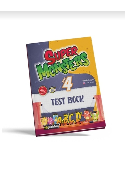 yds publishing 4.Sınıf Super Monsters Grade 4 - Test Book