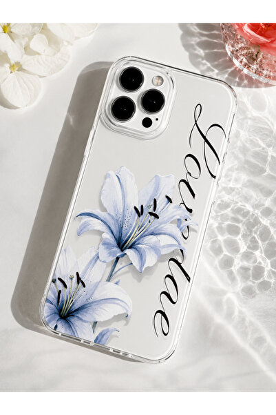lirius.co İphone 16 Pro Uyumlu Silikon Şeffaf Desenli Premium Telefon Kılıfı