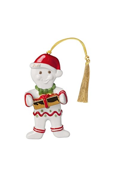 Villeroy & Boch Ornament de Crăciun, Clasice de Crăciun, Pernă cu pene, 10,8 ...