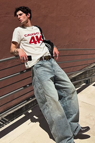 Bershka Barrel fit jean