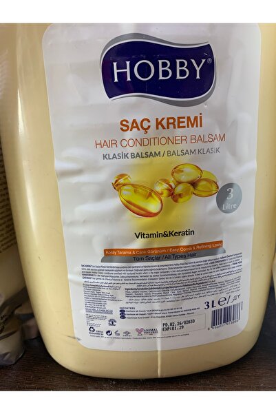 Hobby saç kremi 3 Lt