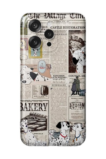 FLAMENKO Oppo Reno 15 / 15F Compatible 101 Dalmatians Patterned Transparent P...