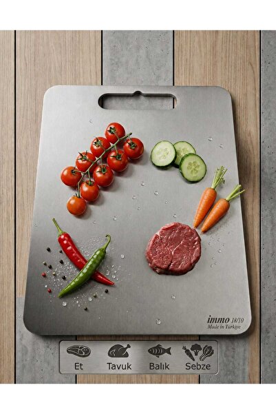 İMMO MADENİ MUTFAK EŞYALARI Extra Thick 2mm 18/10 (304) Premium Stainless Ste...