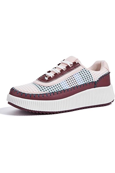 lucky step Lucky Step Women's Thick Sole Sneakers with Rhinestone Fashionable...