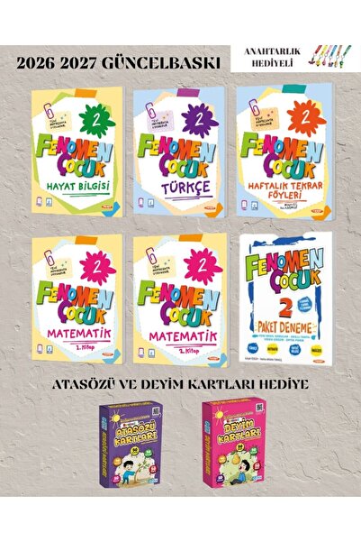Fenomen Yayıncılık FENOMEN YAYINLARI FENOMEN ÇOCUK 2.SINIF SET 5 KİTAP VE PAK...