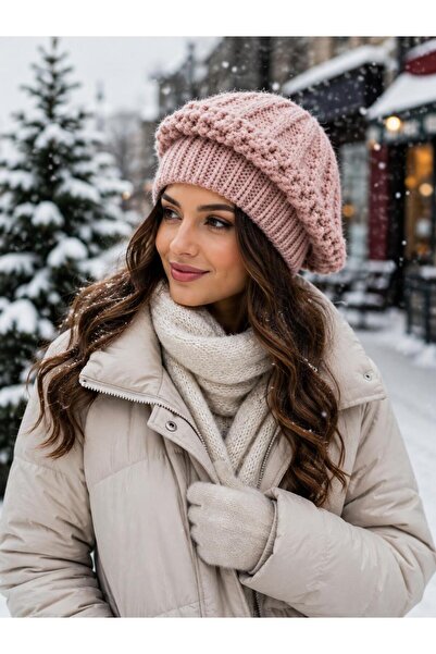 Wearflawless Women's Knitwear Painter Beanie, Winter Knitted Soft Warm Stylis...