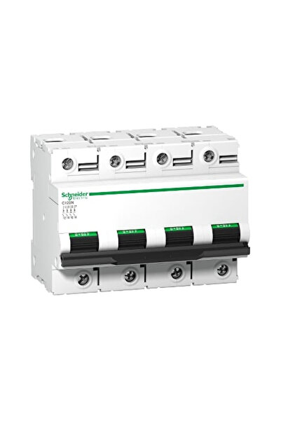 SCHNEIDER Διακόπτης κυκλώματος 4P 100A καμπύλη C 10kA – |   A9N18374,