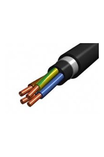 Danex Copper Armored Power Cable, Cyaby-F 3x50+25 Mm², Metal, DANEX, Multicolor