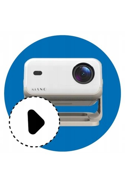 NO BRAND Proiector KIANO Chill Full HD (1920 x 1080), 350 ANSI lumen, Wi-Fi