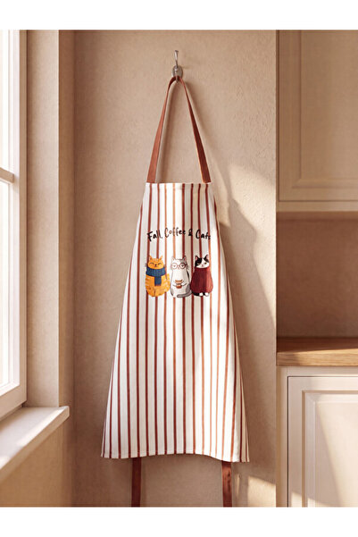 LC Waikiki Rmz Gi̇yi̇m Farkiyla Printed Kitchen Apron