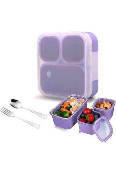 GENERAL Bpa Free Food Grade Material Lunch Box Bento Box with Cutlery High-En...