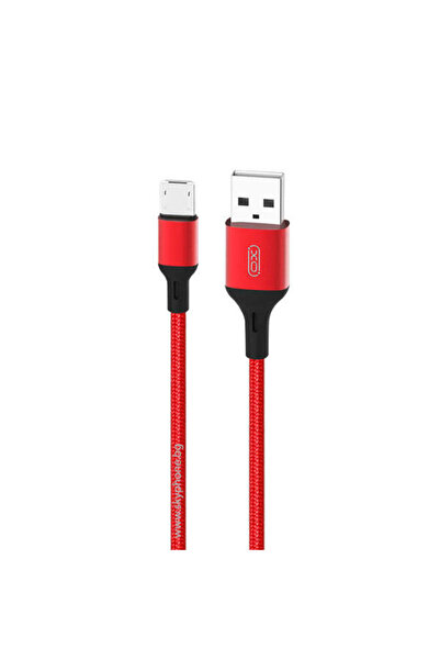 Xo Cablu de date Micro-USB la USB-A, 1,0 m - roșu