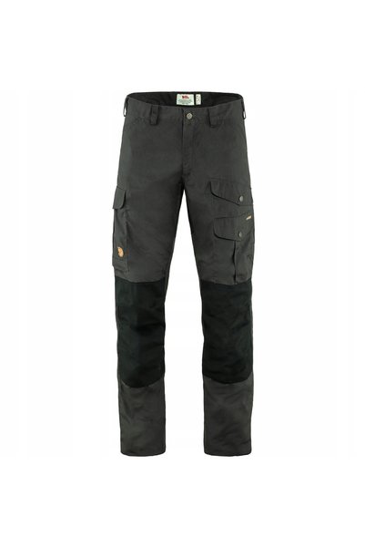 Fjällräven Pantaloni de drumeție Fjallraven Barents Pro Trousers M - gri/negr...