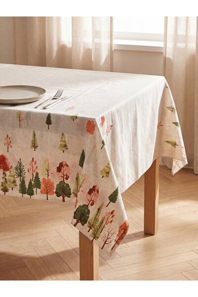 LC Waikiki Rmz Gi̇yi̇m Farkiyla Woodwork Tablecloth 150X200 cm