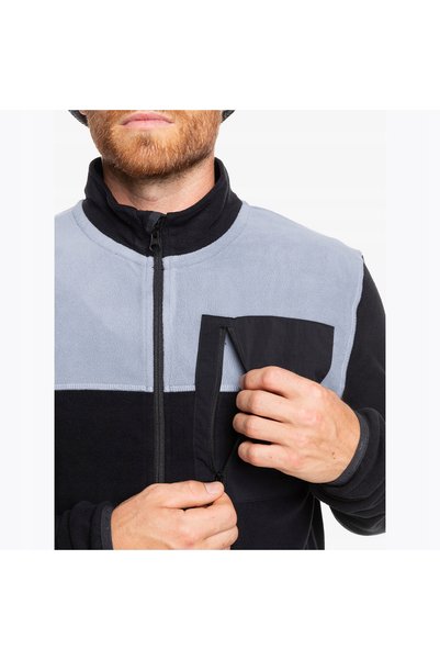 Quiksilver Hanorac de snowboard pentru bărbați Aker, cu fermoar complet, din ...