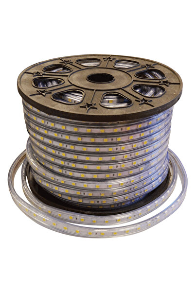 Danex Banda LED 230V 60led 14.4W 2700k Ip68 50m/Rola, Erste, Multicolor