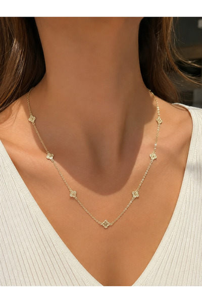 Zeynepli gold & jewelry 14 AYAR ALTIN YONCA MODEL KOLYE