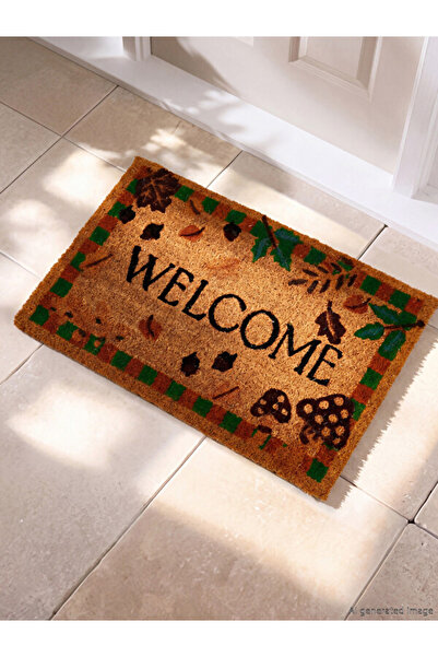 LC Waikiki Rmz Gi̇yi̇m Farkiyla Text Printed Door Mat 40X60 cm